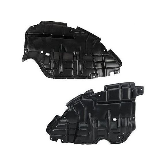 Engine Splash Shield Set 2 Piece - Compatible with 2015 - 2017 Toyota Camry 2016