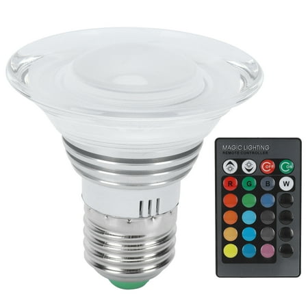 

LED Lamp Home Decoration RGB Spot Light Energy-saving 85-265V 16 Color 3w For KTV