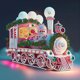 thumbnail image 1 of Pintura de diamante 5D DIY Kit de taladro en forma especial parcial Tren Decoración para el hogar (LY031) FLhrweasw Nuevo, 1 of 9