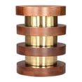 thumbnail image 4 of Marigot Side Table Walnut, 4 of 8