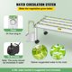 thumbnail image 3 of Sistema de cultivo hidropónico VEVOR, 36 sitios, 4 tubos de PVC-U de grado alimenticio, kit de plantación interior de 1 capa con bomba de agua, temporizador, cesta nido, esponja para, 3 of 9
