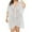 White, variant on Vmvidoty Swimsuit Coverup Summer Dresses for Women Vacation Essentials Eyelet Crew Neck Loose Sleeveless Twisted Dresses Yellow Free Size