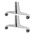 thumbnail image 1 of 2 uds soporte para separador de pies aleación de aluminio para Estilo C Zulema Soporte para separador de ambientes, 1 of 7