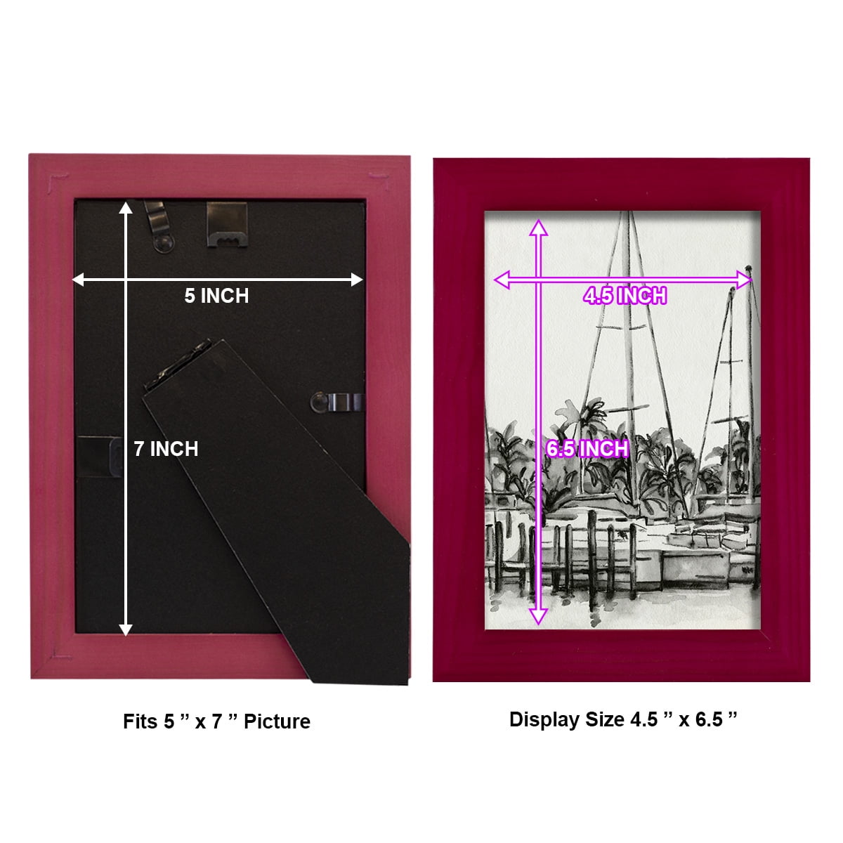 Neutral Tropics I - Framed Print w/glass - Cherry Red