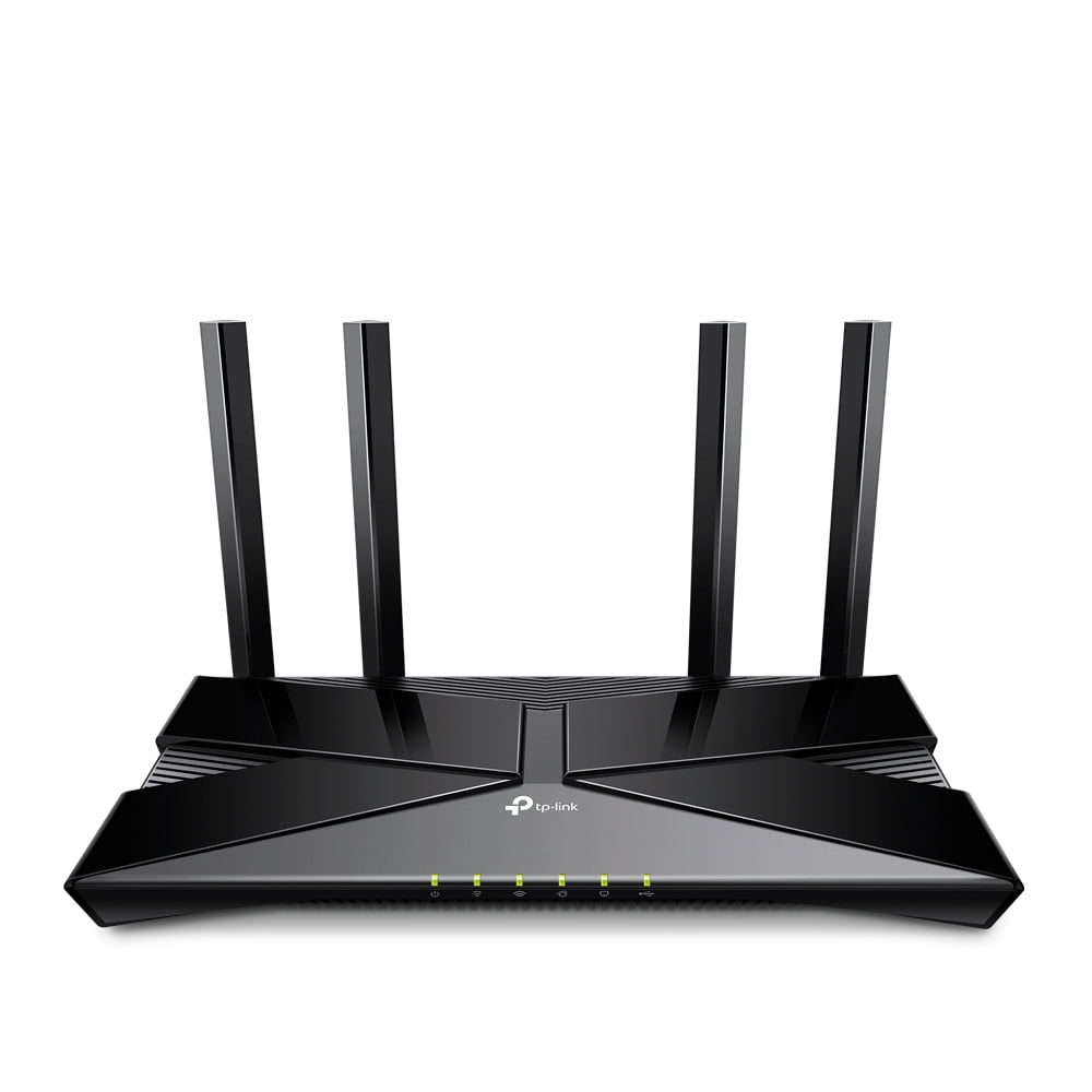 Restored : TP-Link - Archer AX3000 Pro Dual-Band Wi-Fi 6 Router - Black (Refurbished)