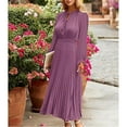thumbnail image 3 of Bpxiofoy Midi Dressï¼Purple Dress for Womanï¼Beach Dresses for Women Vacationï¼Casual Dresses for Womenï¼Maxi Dress Purple M, 3 of 6