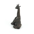 thumbnail image 3 of Adorable Girafe Brune Yoga Angle Lié Pose Statue de Table 11 Pouces de Haut, 3 of 3