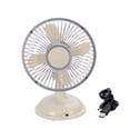 thumbnail image 1 of yuksok Mini Desk Fan Personal Portable Fan Lightweight Indoor Compact Shaking Head Fans Beige, 1 of 8