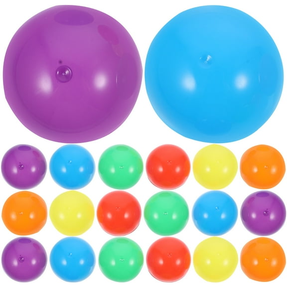 50Pcs Fillable Plastic Balls for Candy Storage and Gifts Assorted Color Openable DIY Toy Eggs