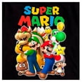 thumbnail image 3 of Sudadera Super Mario Talla 10 con Capucha Estampado con Personajes Negra, 3 of 3