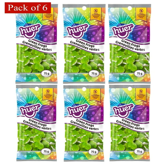 Huer Pocket Pals Green Frog 75g (Pack of 6) $4.99 ea.