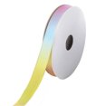 thumbnail image 1 of 50yd Craft Ribbon Gradient Color Assorted Ribbon Rainbow Wrapping Ribbon, 1 of 6