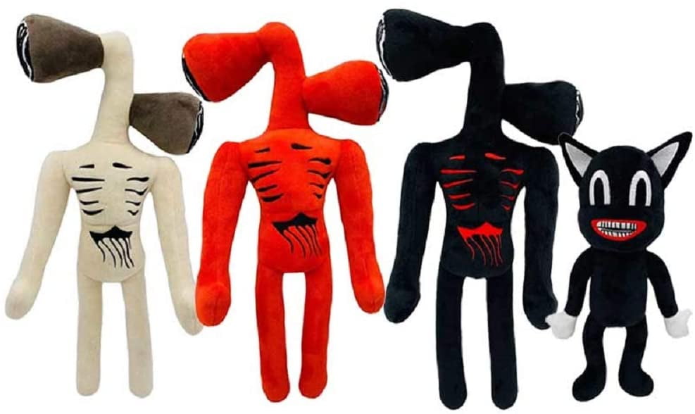 DAMAIE Siren Head Toy Sirenhead Plush Toys-4pcs - Walmart.ca