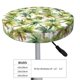 thumbnail image 4 of Disketp Green Hawaii Palms Funda Redonda para Taburete, Funda de Cojín para Silla de Bar Suave y Elástica-12 inch, 4 of 7
