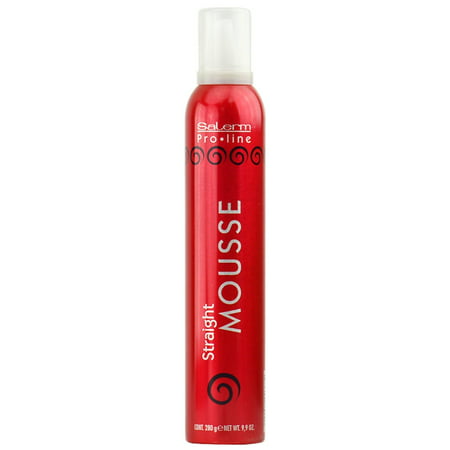 Salerm Pro-Line Straight Mousse - Size : 9.9 oz (Best Hair Mousse For Straight Hair)