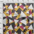 thumbnail image 3 of oneOone Cotton Poplin Yellow Fabric Geometric Sewing Craft Projects Fabric Prints By Yard 42 Inch Wide-N9, 3 of 5