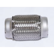 2.5 Stainless Steel Double Braided Flex Pipe 2.5 Stainless Steel Double Braided Flex Pipe