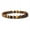 Brown, variant on Handmade Beaded Bracelet, Suitable for Both Men and Women, 8MM Natural Crystal Stone Beaded Bracelet (Black Volcano Stone)