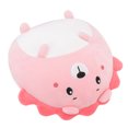 thumbnail image 3 of Stuffed Animal, Multi Purpose Elastic Animal Stuffed Plush Toy  For Office Pink, 3 of 8