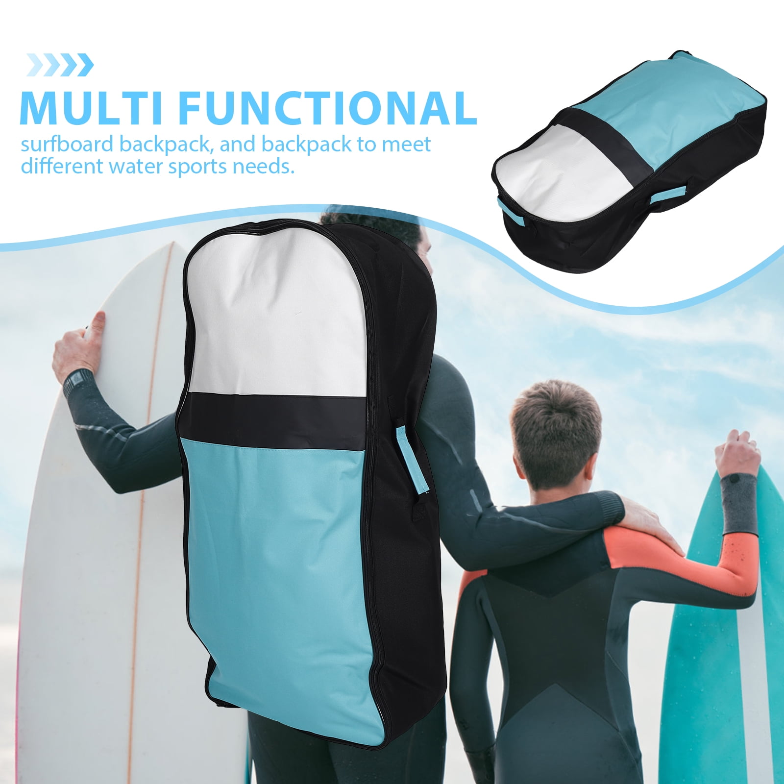 Inflatable Paddle Boards Inflatable Surf Board Bodyboard With Handles Pool Swimming Floating Pad For Both Adults Beginner And Childs
