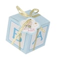 thumbnail image 1 of Cajas de Regalo de Papel Sunnimix para Niña Niño Baby Shower Favor Cumpleaños Azul 12 Piezas, 1 of 8