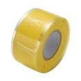 thumbnail image 2 of SENRISE Silicone Tape Bonding Tape for Outdoor Indoor Seal Leaky Hoses Pipe Emergency Rescue Tape Yellow, 2 of 5