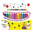 thumbnail image 2 of 12 Colors Puffy Paint Pens, Popcorn Drawing Markers, Non-Toxic 3D Bubble Art Pens for Pupils, Diy Crafts for Greeting Cards, Birthday, Fabric, Canvas & Paper Art Projects, 2 of 7