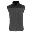 thumbnail image 2 of Men's Cutter & Buck  Gray South Carolina Gamecocks Vault Cascade Eco Sherpa Fleece Full-Zip Vest, 2 of 3