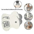 thumbnail image 2 of 10x Tampons de Remplacement pour Électrode pour Masseurs Omron Longue Durée, 2 of 3