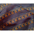 thumbnail image 4 of oneOone Silk Tabby Fabric Chevron & Swirl Block Print Sewing Fabric BTY 42 Inch Wide, 4 of 4