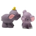 thumbnail image 2 of Replacement Parts for Fisher-Price Little People Collectible Noah's Ark Playset - BMM06 - DKV74 - Replacement Pair of Male and Female Elephants and Ducks, 2 of 5