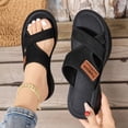 thumbnail image 6 of Willtoo Orthopedic Sandals for Women Arch Support Summer Flat Sandals Wide Non Slip Slip on Sneakers Comfortable 2026 Foam Shoes, 6 of 7