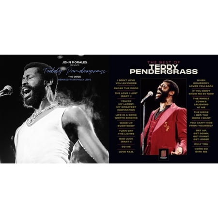 John Morales Presents Teddy Pendergrass - The Voice - Remixed With Philly Love (3LP) & Best Of Teddy Pendergrass (2LP)