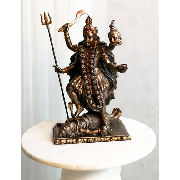 Hindu Goddess Of Time And Death Kali Bhavatārini Figurine Eastern Enlightenment