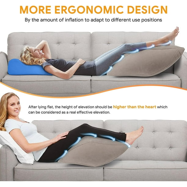 Cojin Elevador De Piernas Almohada Ergoflex Entre Piernas Cojín
