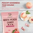 thumbnail image 5 of Soeos White Peach Hard Candy, 1 lb (16 oz), 2 Packs, total weight, 2 lb, 5 of 5