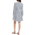 thumbnail image 2 of Sail to Sable womens  Tunic Flare Mini Dress, m, Blue, 2 of 3