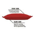 thumbnail image 2 of MD Sports Official Size Nylon Dual Sided Stick & Slide Bean Bags, Red, 2 of 8