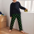 thumbnail image 5 of Susaid Poker Shapes Print Soft Teen Sleep Pants, Long Pajama Bottoms with Two Pockets and Elastic Waist, Designed for Ages 5-16-Large, 5 of 6