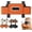 Orange-35, variant on 2026 New 3-in-1 Car Backseat Organizer with Cup Holder, Tissue Box, Trash Bin & Hooks,Multifunctional Back Seat Car Organizer for Hold Phones, Snacks, Drinks, and Handbags (White)