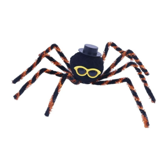 Nmdmisc 1 Pc Halloween Spider Decorations,Realistic Small Scary Spider Decoration for Home,Spooky Spiders for Indoor Outdoor Party Decorations