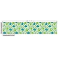 thumbnail image 2 of Birds Upholstery Fabric by the Yard, Fresh Pears and Small Sparrows in Cartoon Style Forest, Decorative Fabric for DIY and Home Accents, 3 Yards, Green Pale Blue by Ambesonne, 2 of 4