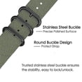 thumbnail image 3 of 22mm Universal Smartwatch Nylon Wrist Band 3 Buckles Replacement Watch Strap (Straight Pin), 3 of 4