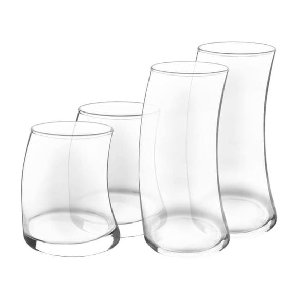 Vaso Splendid HB y OF de Vidrio 8 Piezas