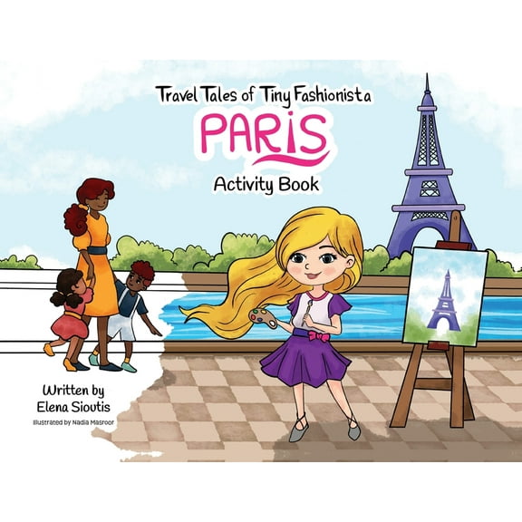 Travel Tales of Tiny Fashionista - Paris: Activity Book, (Paperback)