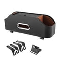 thumbnail image 4 of Caja de almacenamiento para el respaldo del asiento del automóvil, organizador del asiento trasero del automóvil, portavasos, diseño de gancho, diseño Negro, 4 of 8