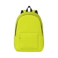 thumbnail image 2 of Rocae Yellow for Durable Canvas Backpack Leisure Large Bag Travel Rucksack Multi-function Backpack, 2 of 8