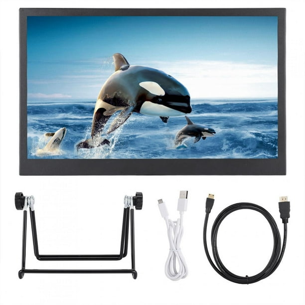 Monitor de Juegos Ultra Delgado Sincero 13,3 Pulgadas 1080P IPS HDR Pantalla HDMI Portátil