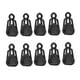thumbnail image 1 of 10 Uds Clip resistente Kusrkot Abrazadera de clip para lona de tienda negro, 1 of 8