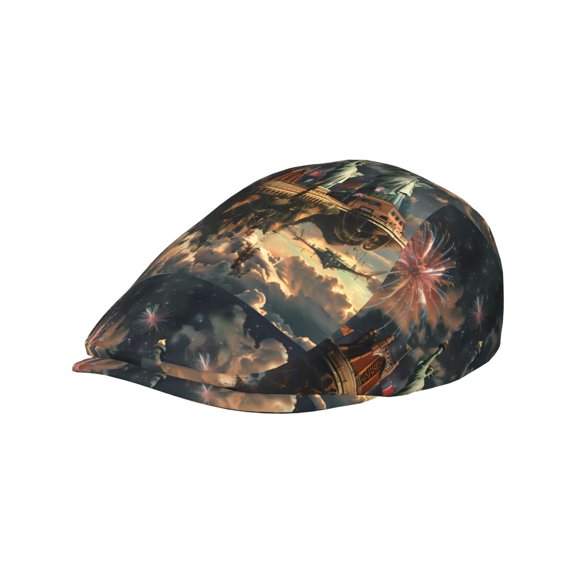 Men'S And Women'S Forward Hats Fit To The Head With An Adjustable Curved Brim Design With A Sweat-Absorbing Band Around The Inside Celebrating Independence Day (7)